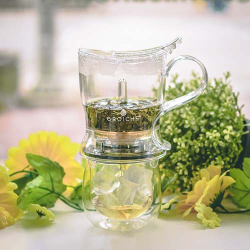 GROSCHE aberdeen making iced tea with easy tea steeper