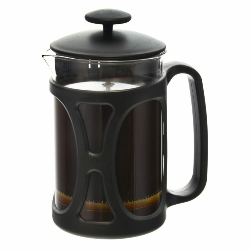 GROSCHE BASEL Small French Press | Black 800 ml