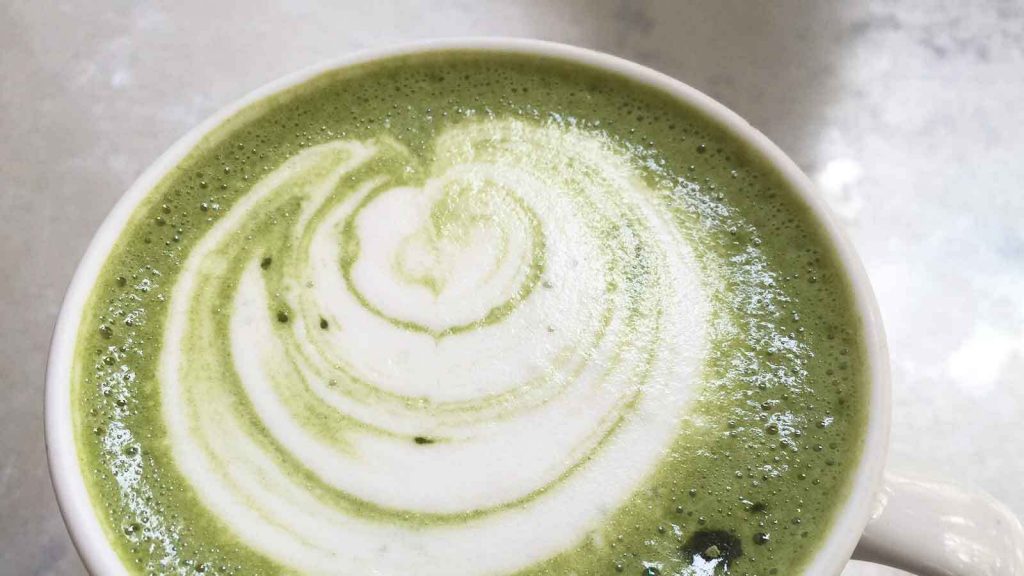 matcha green tea latte