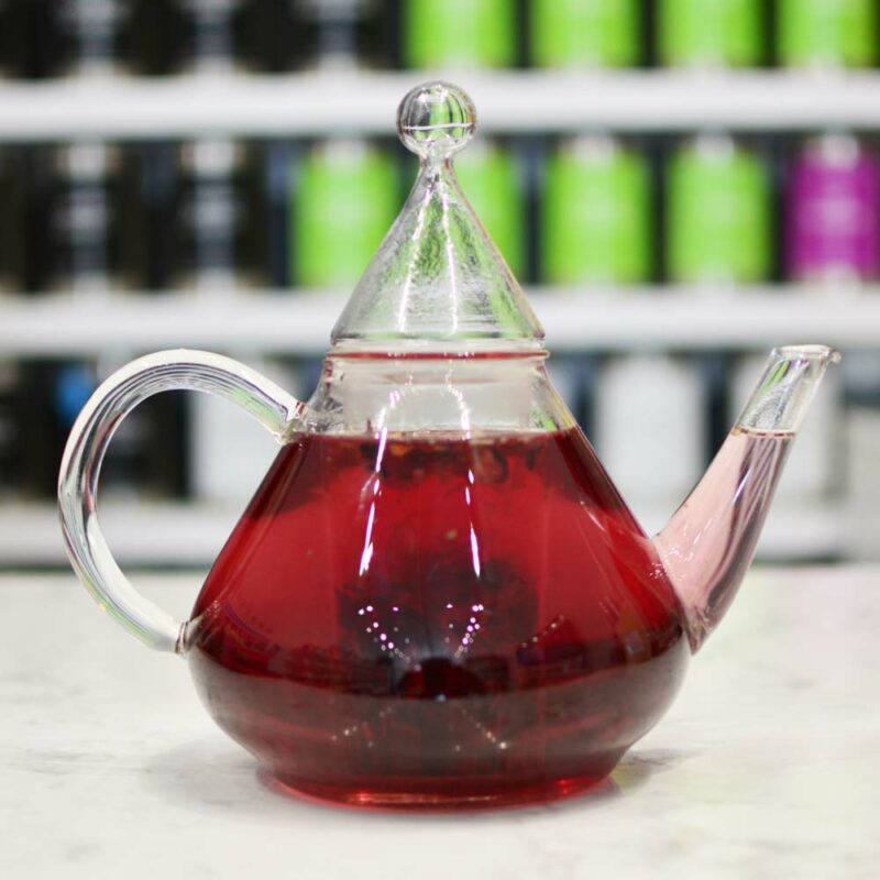 borosilicate glass teapot with infuser, infusion teapot with matching glass infuser, classy glass tea maker, infusion glass teapot for loose leaf tea, GROSCHE merlin