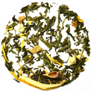 Lemon Lime Punch-Sencha green tea with lemon-GROSCHE-800x800