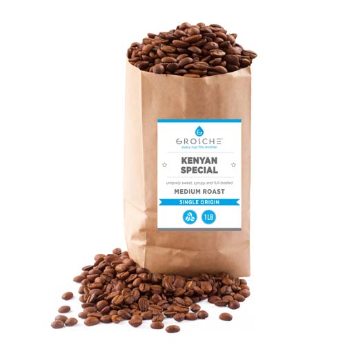 GROSCHE whole bean freshly roasted coffee beans, made to order fresh coffee, coffee beans for espresso, coffee beans for french press, coffee beans for pour over