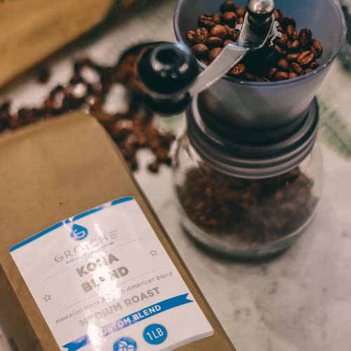 GROSCHE whole bean freshly roasted coffee beans, made to order fresh coffee, coffee beans for espresso, coffee beans for french press, coffee beans for pour over