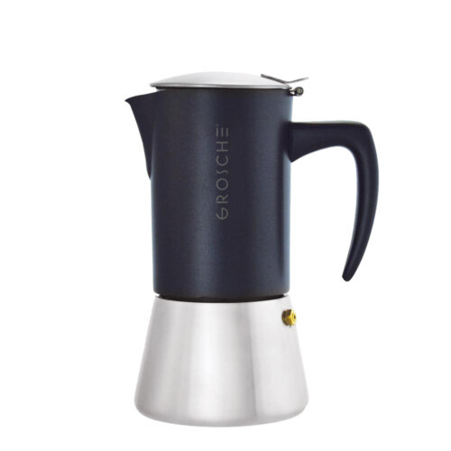 grosche milano steel, stovetop espresso makers, stainless steel stove top espresso maker moka pot best coffee maker