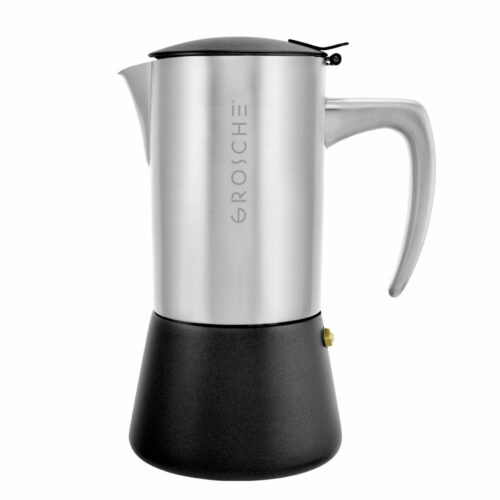 stainless steel stove top espresso maker moka pot best coffee maker