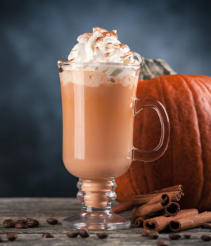 Pumpkin spice latte top coffee accessories