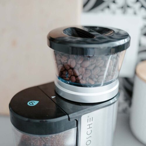 grosche bremen burr coffee grinder, budget burr grinder, electrical burr grinder. cheap burr coffee grinder, canada, compact grinder, powerful coffee grinder, espresso grinder, coffee bean grinder