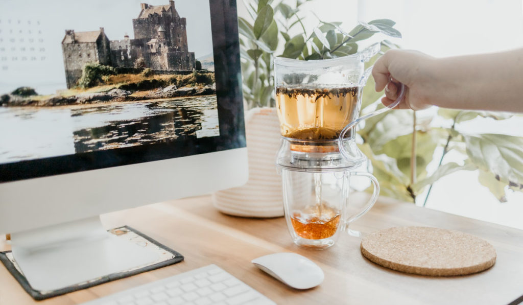 easy tea steeper, tea maker, personal teapot, loose leaf tea steeper, infuser teapot for loose leaf tea