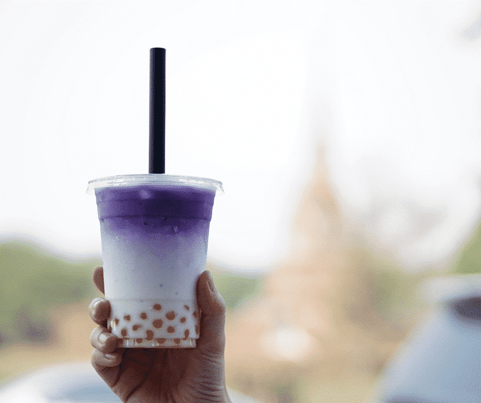 Taro Milk Bubble Tea