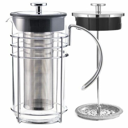 GROSCHE MADRID Four-In-One French Press Brewing System for hot and cold coffees and teas