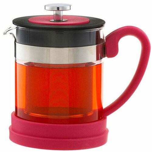 GROSCHE VALENCIA Personal Teapot With Infuser In Pink